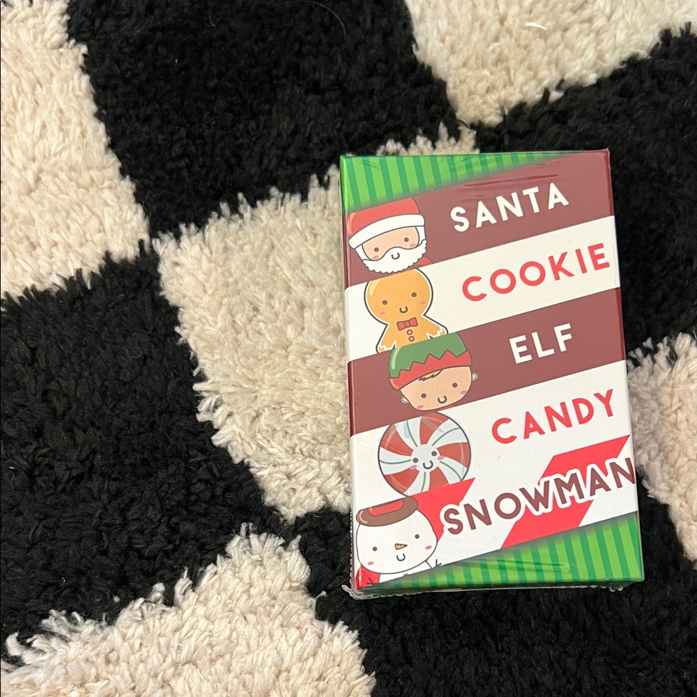 Festive Holiday Card Game 
Santa Cookie Elf Candy Snowman!!!!